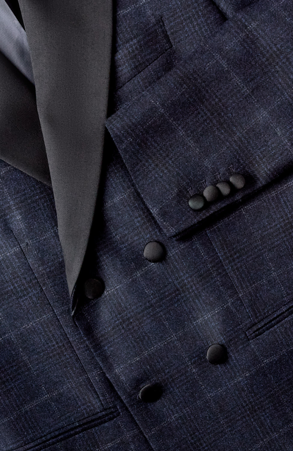 ARRANMORE DOUBLE BREASTED TUXEDO JACKET