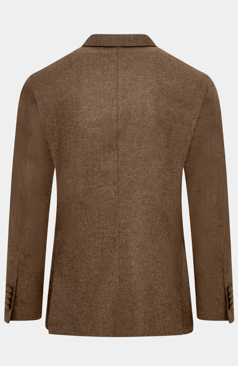SCARBA BROWN TWEED DOUBLE BREASTED JACKET