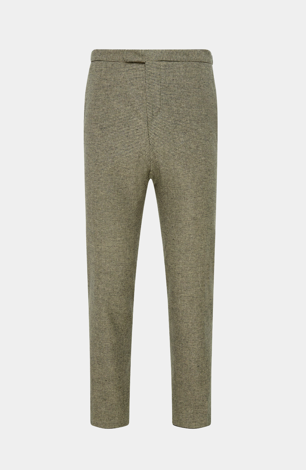 TIREE SAGE GREEN HOUNDSTOOTH TROUSER