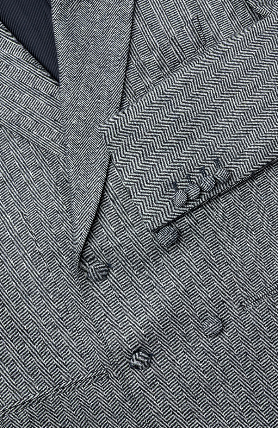 TRESCO HERRINGBONE DOUBLE BREASTED JACKET