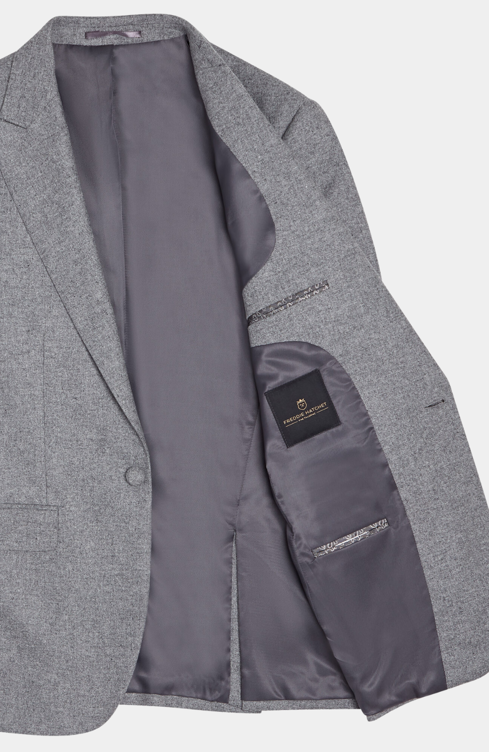 GIBRALTAR GREY TWEED 3 PIECE SUIT