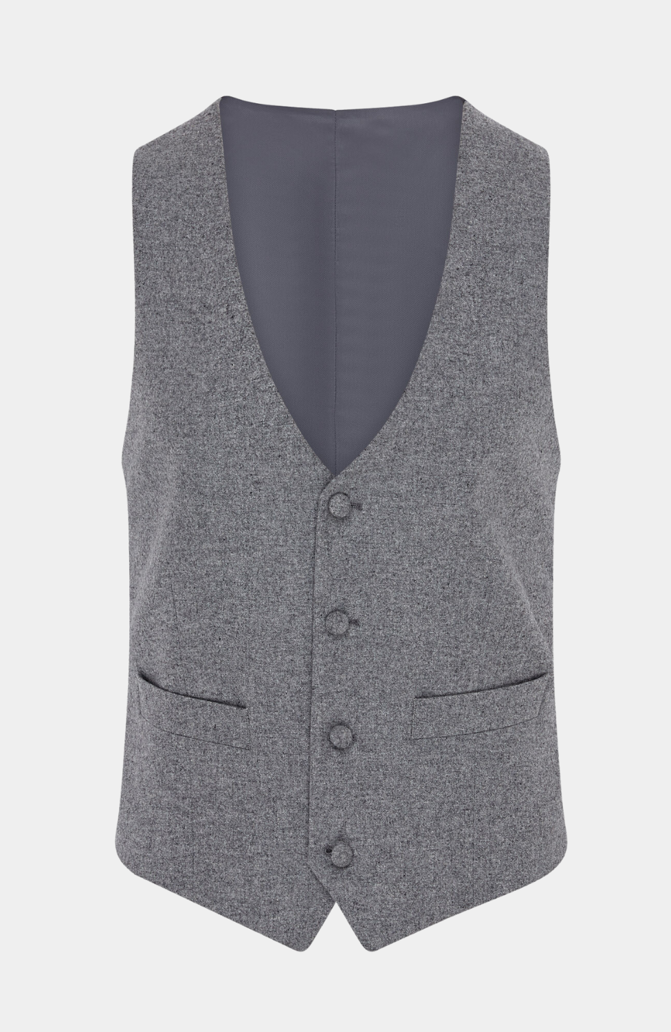 GIBRALTAR GREY TWEED 3 PIECE SUIT