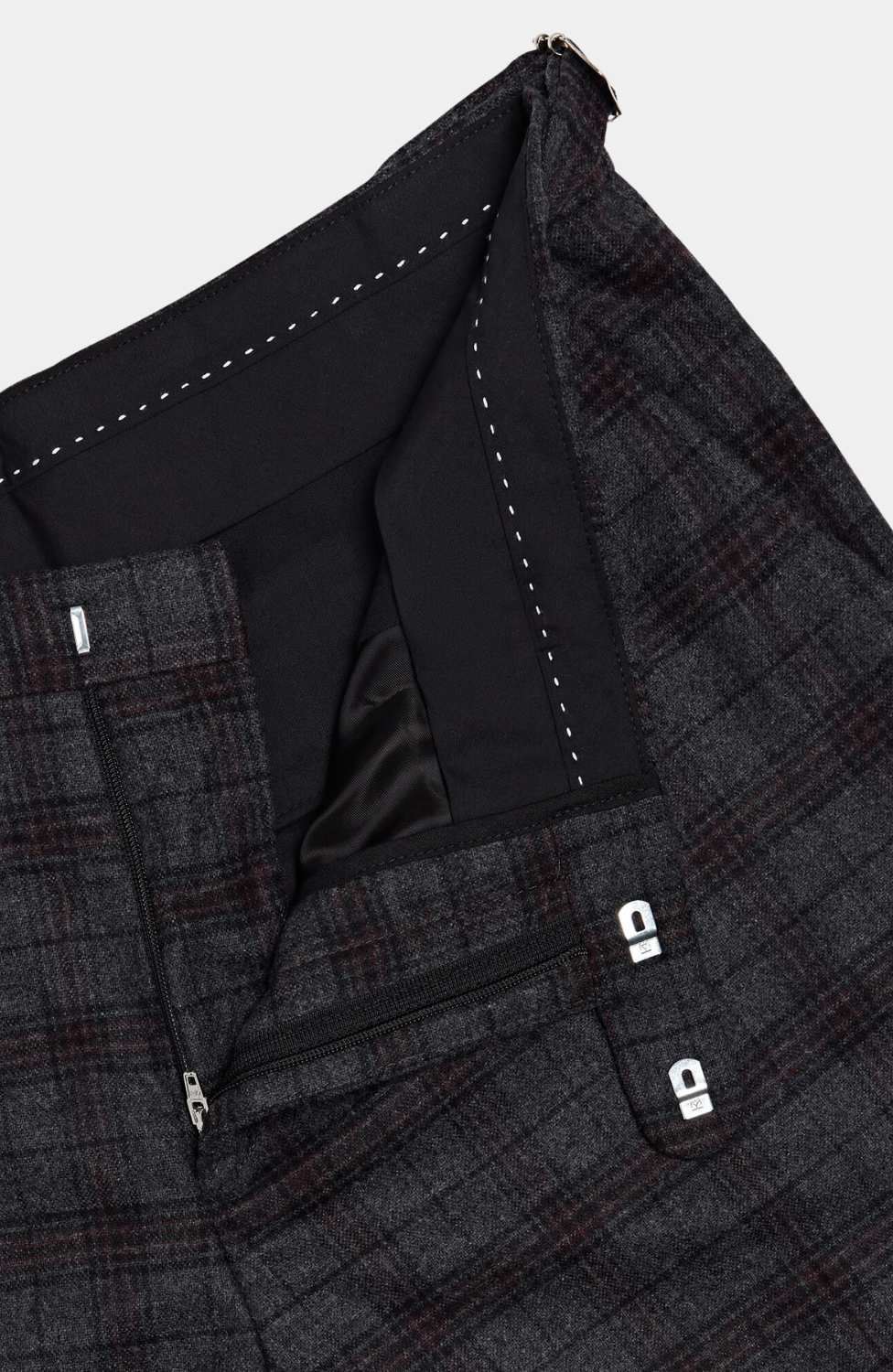 INISHEER CHECK 3 PIECE TWEED SUIT - HIRE
