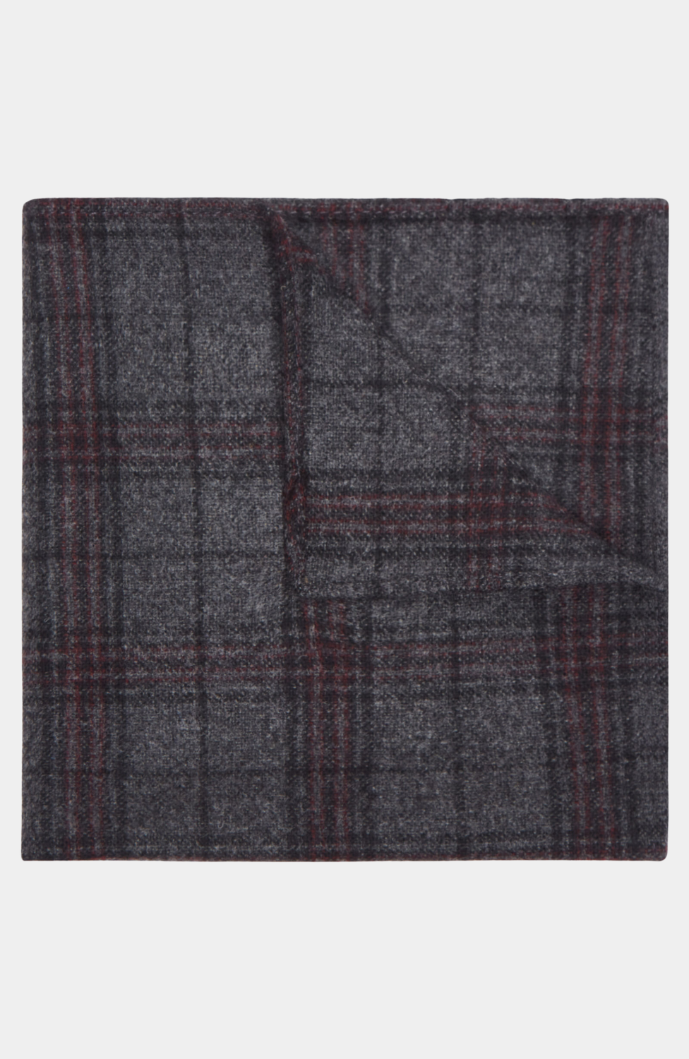INISHEER CHECK POCKET SQUARE