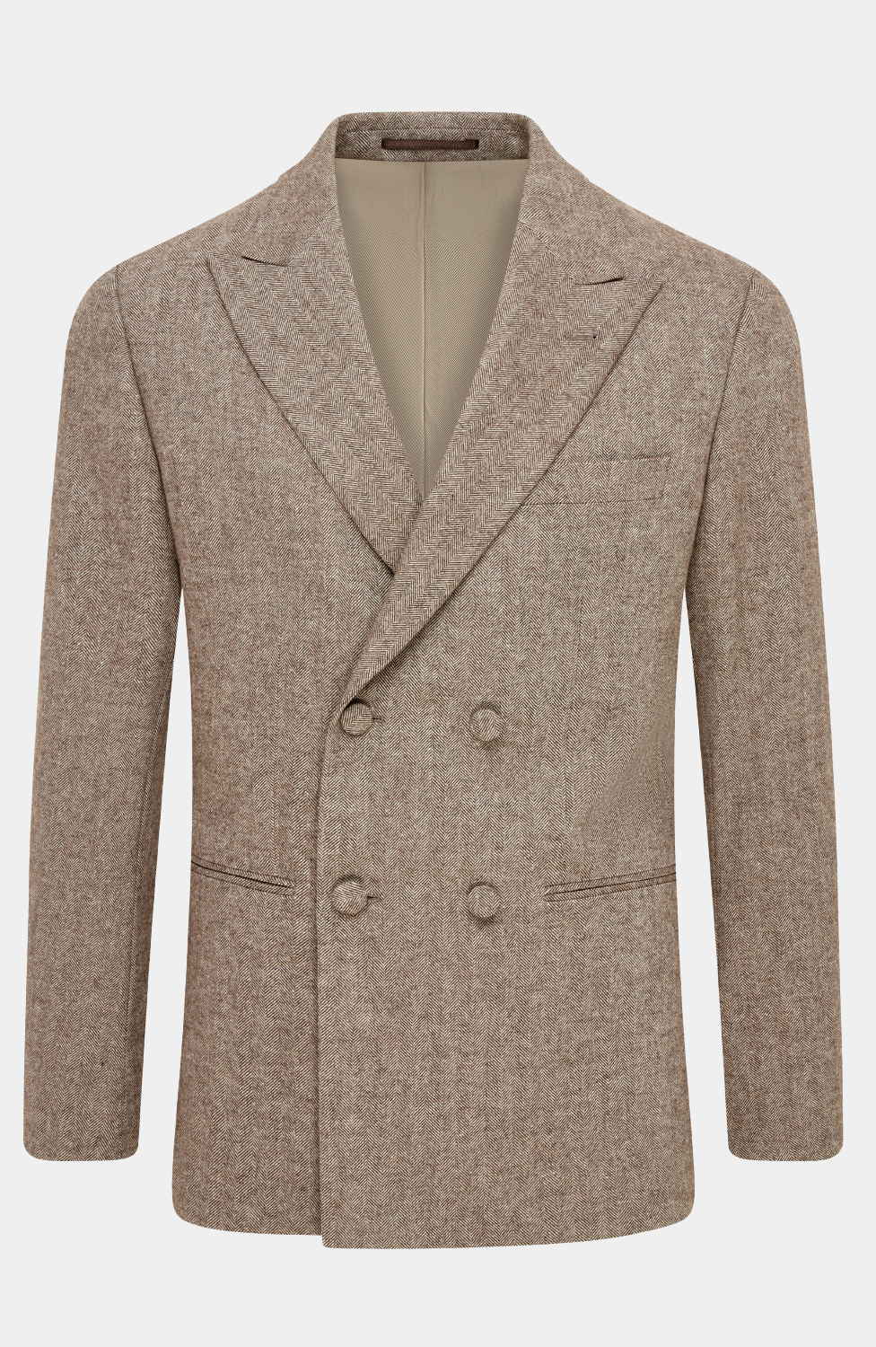 WESTRAY HERRINGBONE DOUBLE BREASTED JACKET