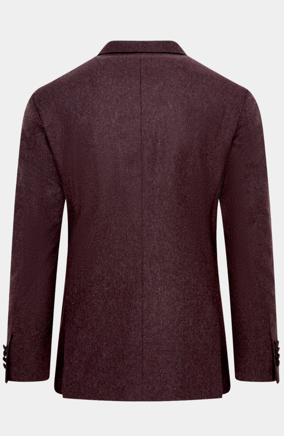 INISHEER BURGUNDY TWEED DOUBLE BREASTED JACKET
