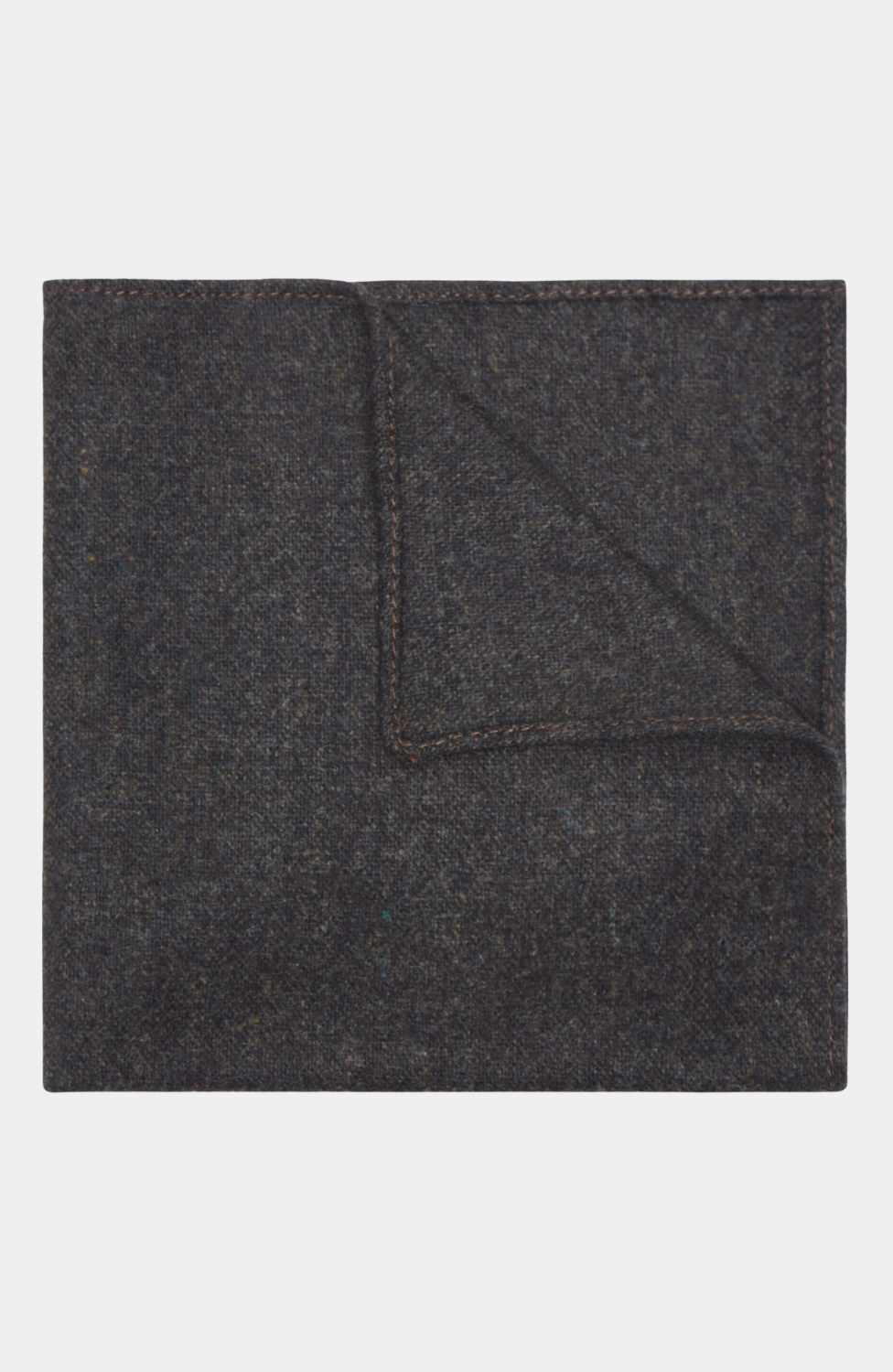 BARRA GREEN TWEED POCKET SQUARE