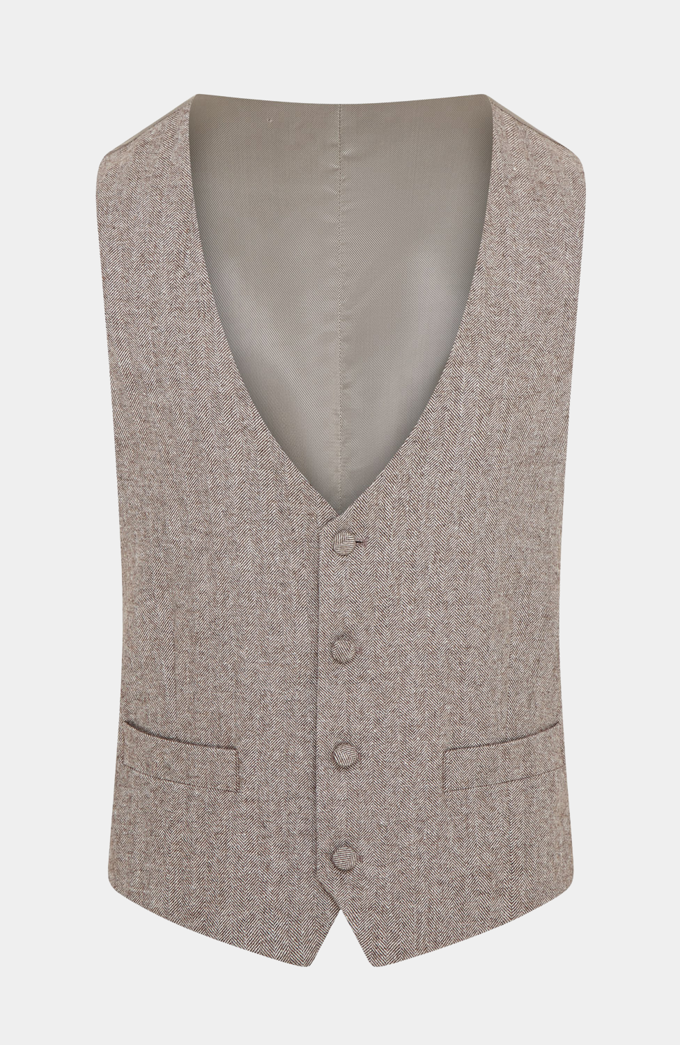 WESTRAY HERRINGBONE WAISTCOAT - HIRE